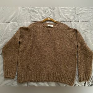 Old Navy Heather Brown crewneck sweater S